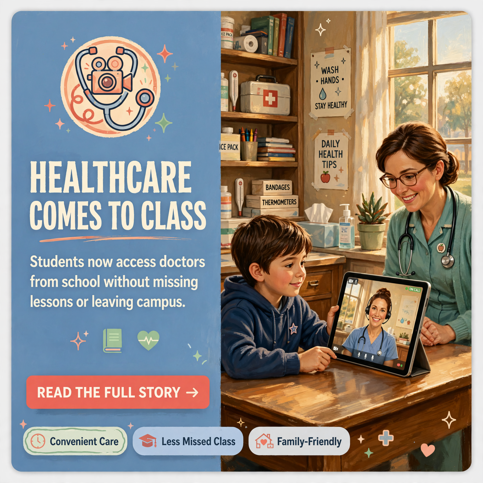 Featured image for "🏥 Van Buren County Schools Brings Telehealth Services to Students in Spencer"