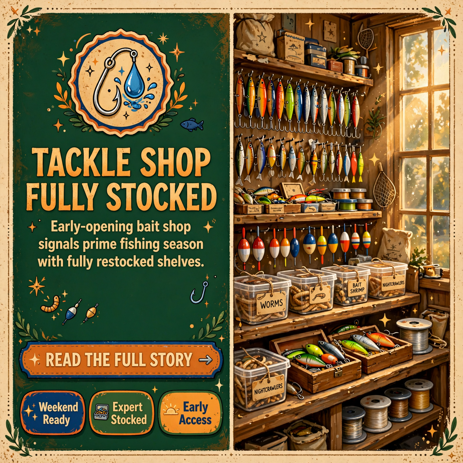 🎣 Jack’s Bait & Tackle Shop Fully Stocked and Ready for Weekend Fishing in Chattanooga — Featured Image Featured image for "🎣 Jack's Bait & Tackle Shop Fully Stocked and Ready for Weekend Fishing in Chattanooga"