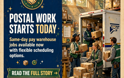 📦 Labor Finders Chattanooga Now Hiring General Laborers for Post Office Positions