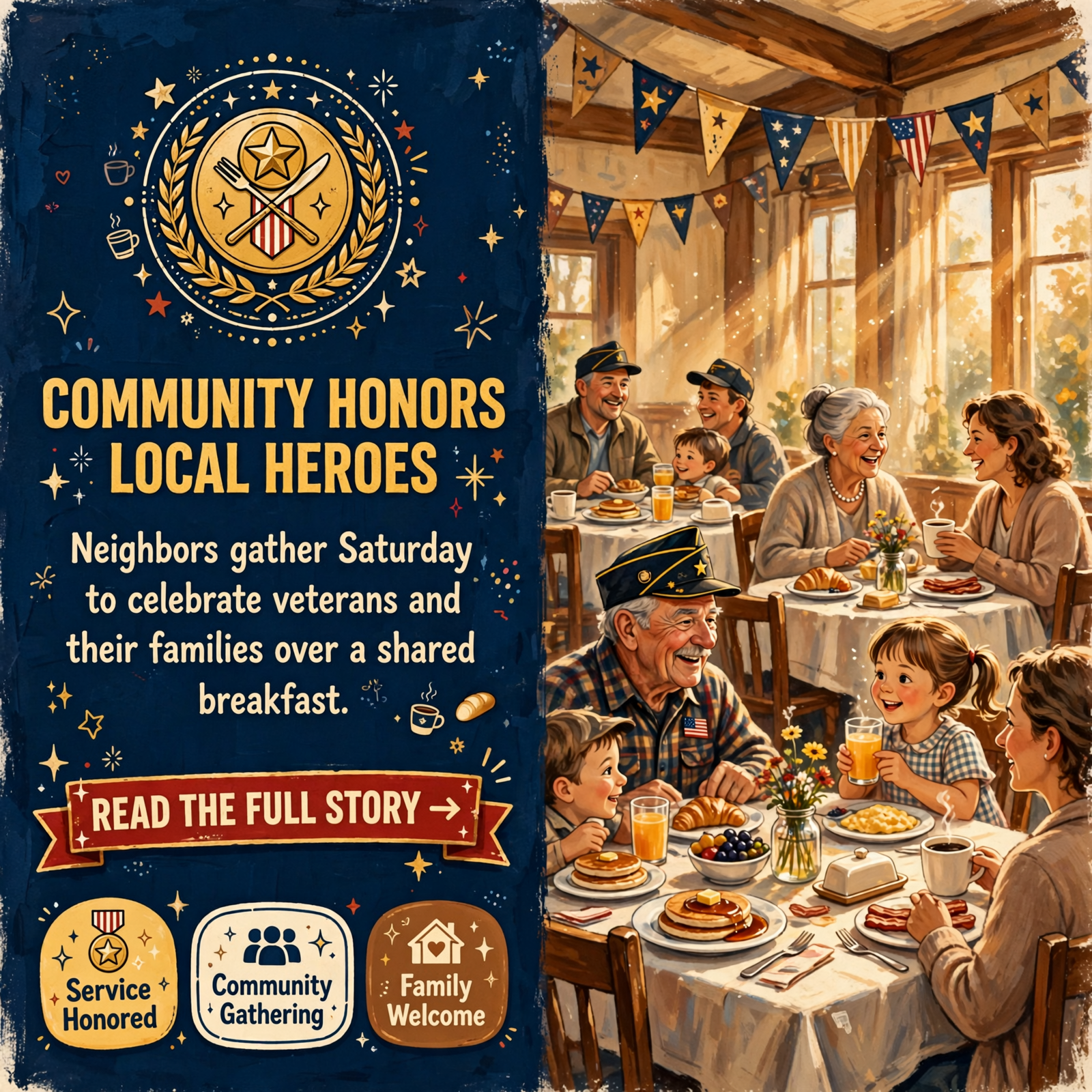 Featured image for "🍳 Veterans Breakfast Planned in Dunlap - Families Welcome"