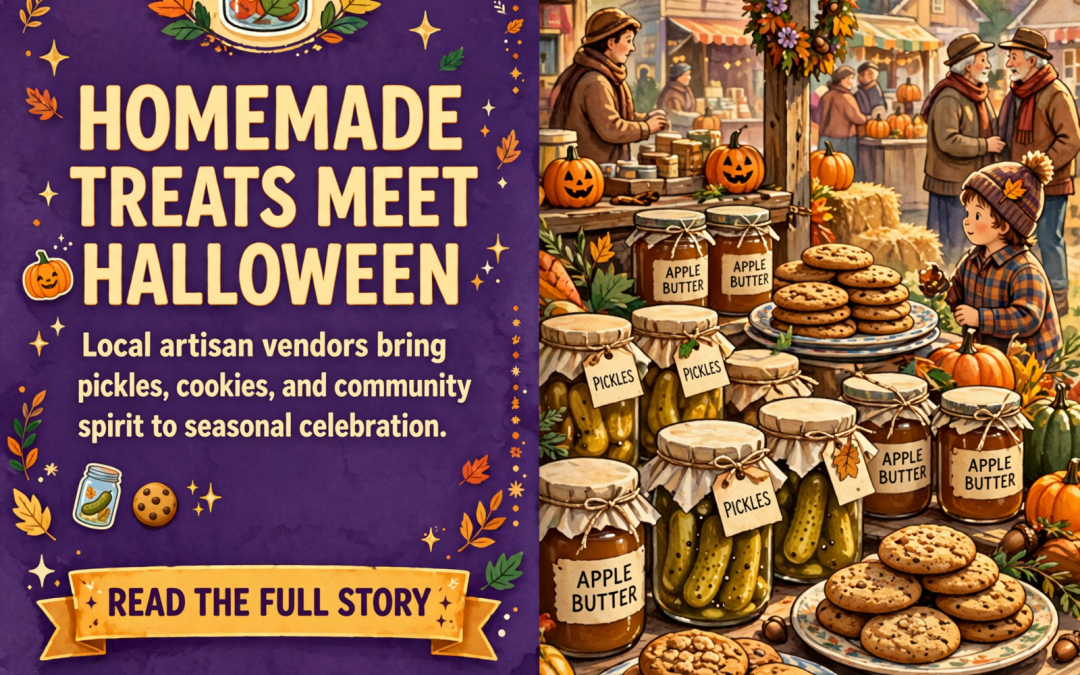 🎃 D.A.M GOOD Brings Homemade Pickles and Cookies to Soddy-Daisy Halloween Festival
