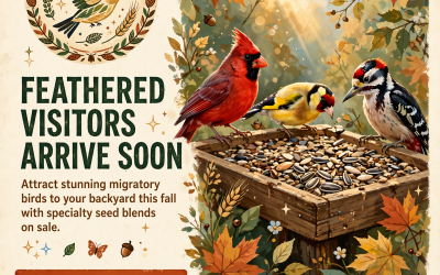 🐦 Save 15% on Specialty Birdseed Blends This Weekend