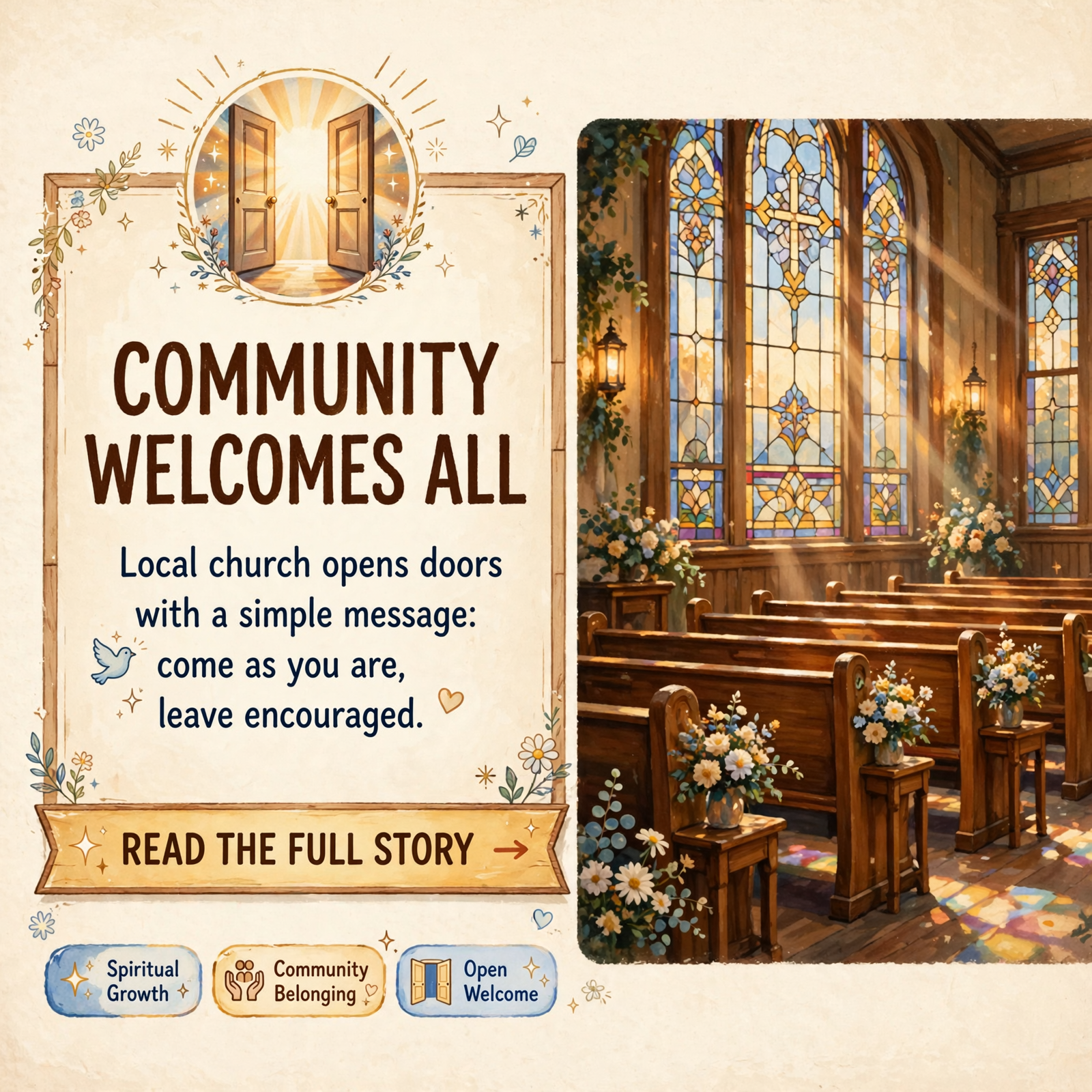 Featured image for "🙏 East Sparta Church of God Welcomes Community to Sunday Worship in Sparta"