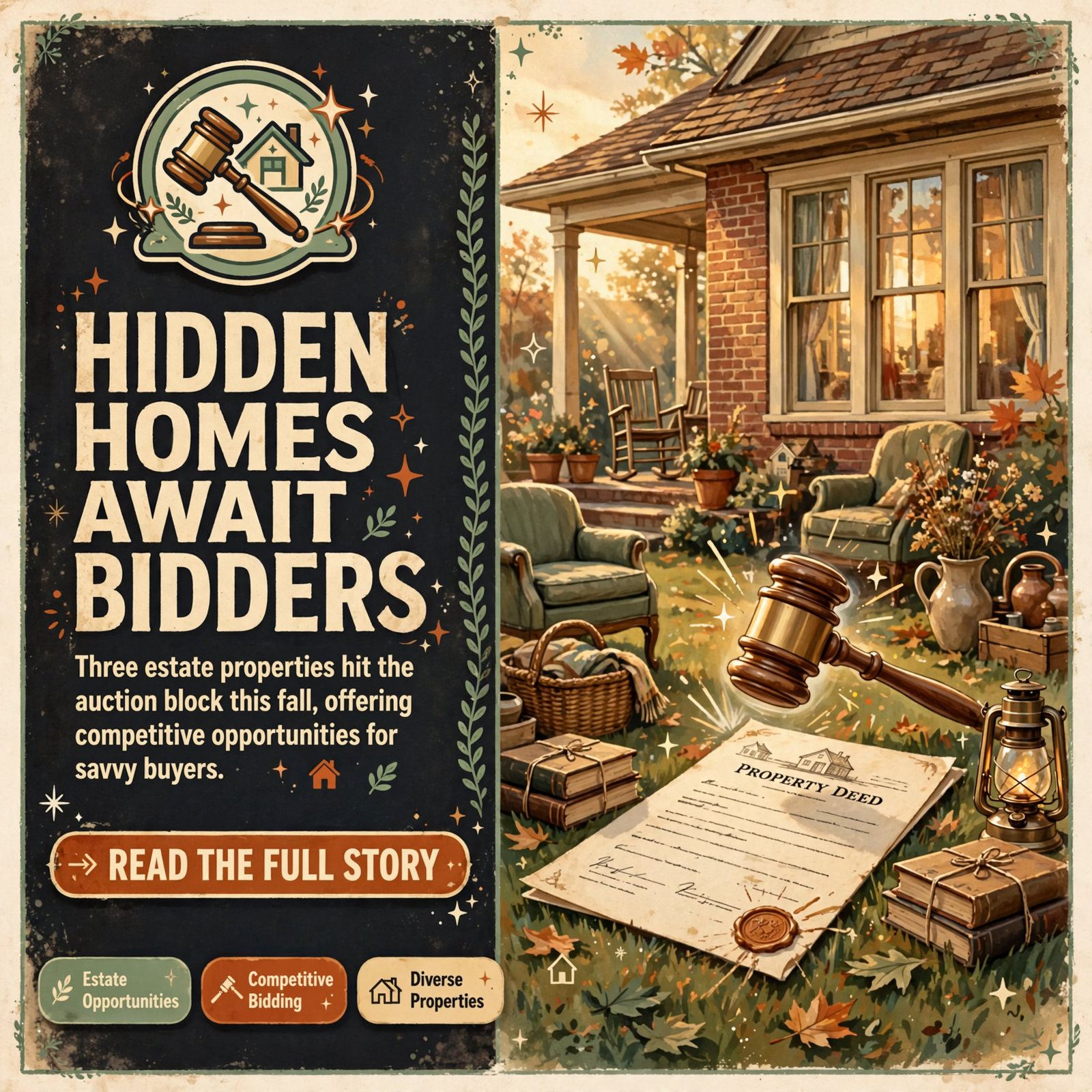 Featured image for "🏘️ Estate Auctions Coming to McMinnville and Smithville This Fall"