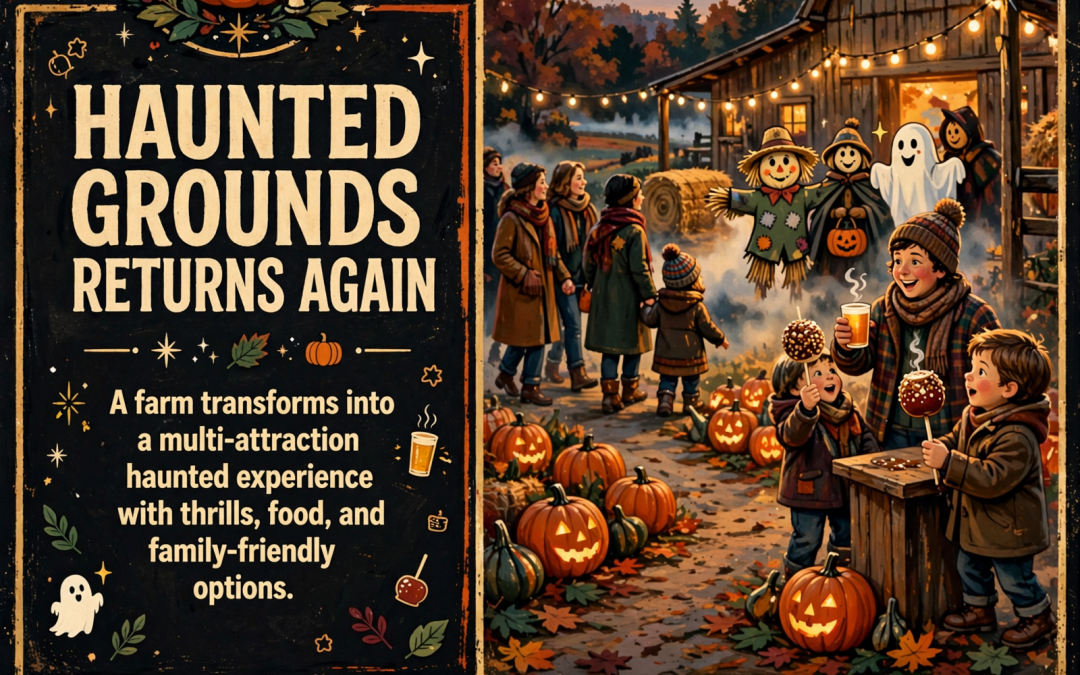 🎃 Haunted Grounds Returns to McDonald Farm in Sale Creek for Second Year