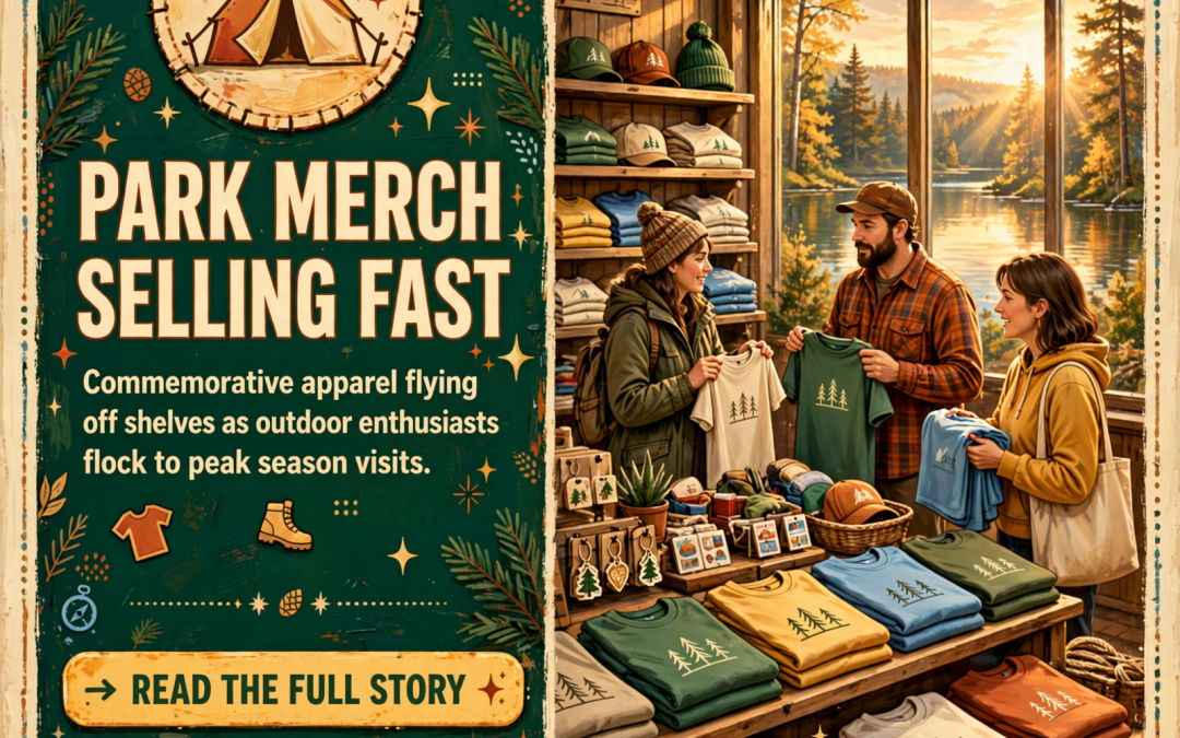 🎽 Harrison Bay State Park Merchandise Flying Off the Shelves