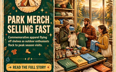 🎽 Harrison Bay State Park Merchandise Flying Off the Shelves