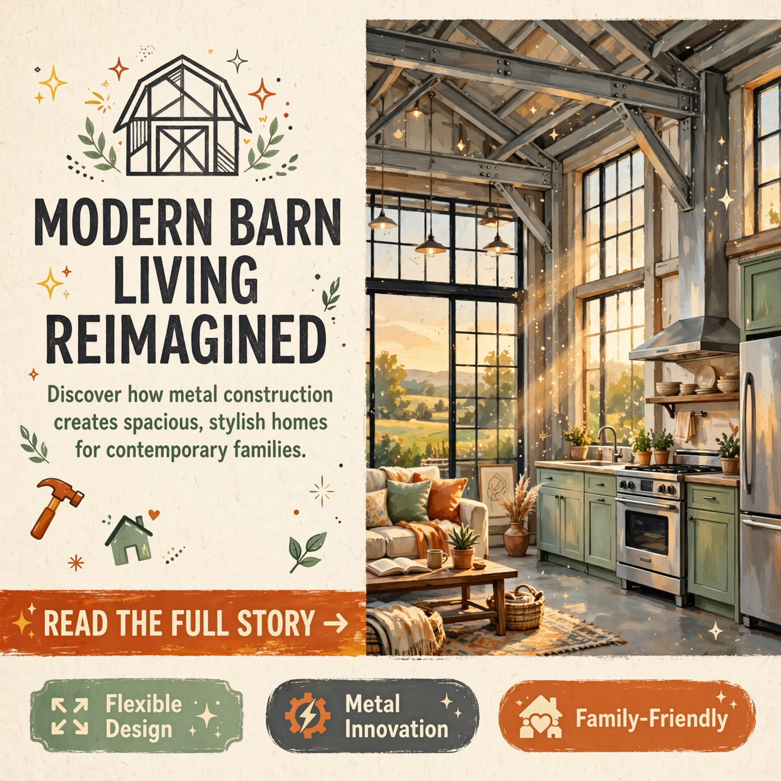 π‘ Cedar Ridge Barndominium Showcases Modern Living Space in Summertown β Featured Image Featured image for "π‘ Cedar Ridge Barndominium Showcases Modern Living Space in Summertown"