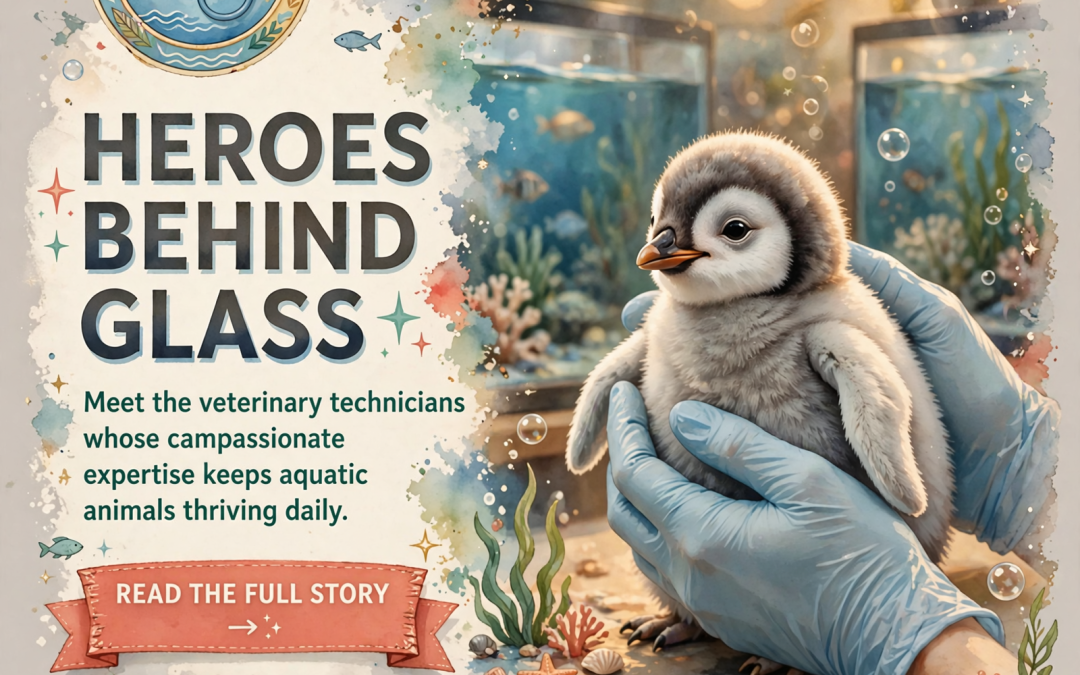 🐧 Tennessee Aquarium Celebrates Veterinary Technician Shelby During National Vet Tech Week