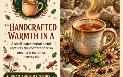 π΅ Sweater Weather Tea Blend Captures the Essence of Cold Mountain Mornings