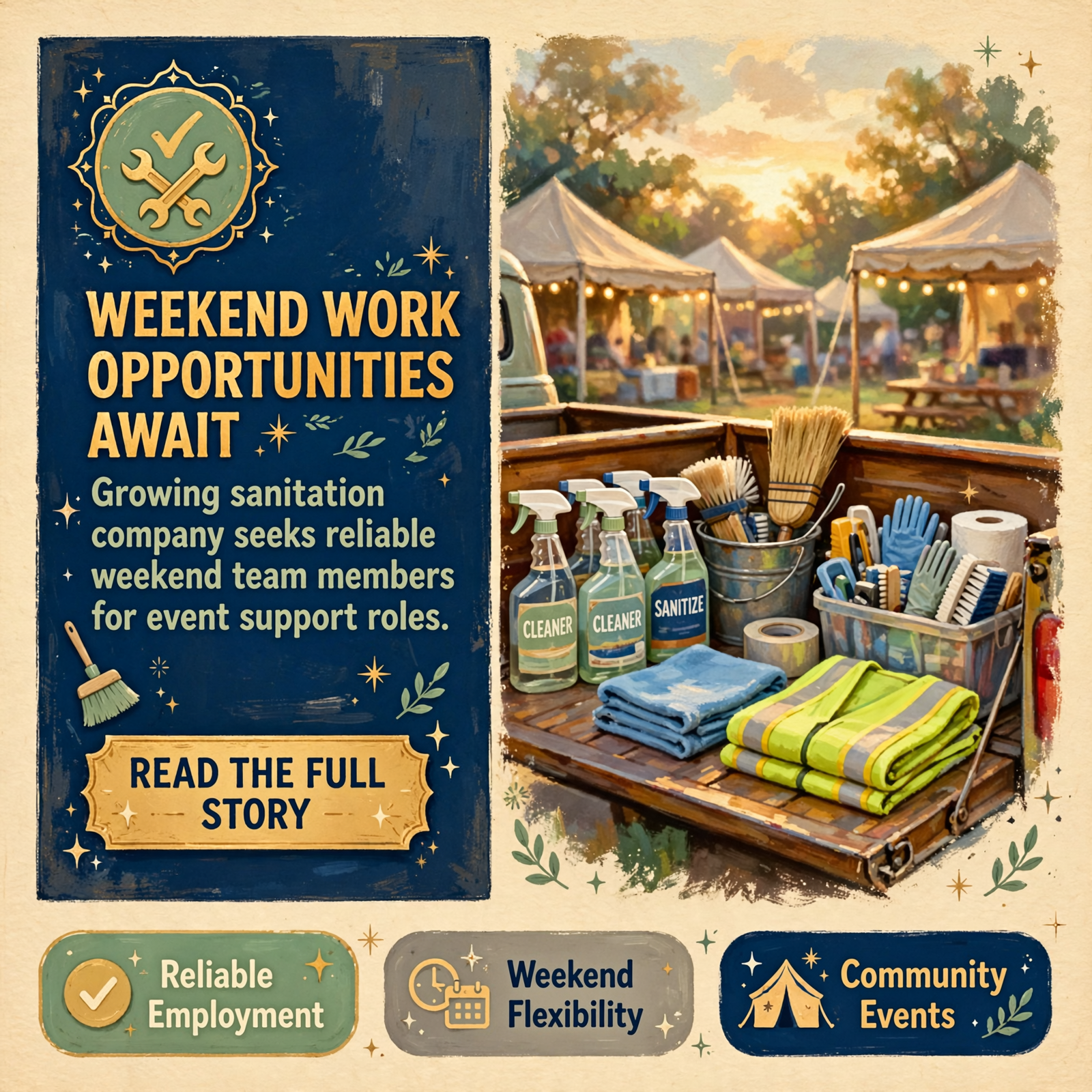 Featured image for "🛠️ Clayton's Septic Pumping and Porta Potty Rentals Now Hiring Weekend Staff"