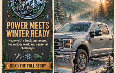 🚙 2026 Ford F-350SD Lariat Now Available in Sparta – Premium Truck with Snow Plow Prep
