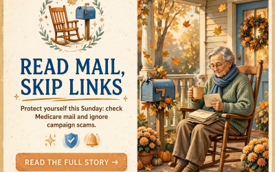 ☕ Front Porch Morning: Check Your Medicare Mail, Skip Campaign-Text Links and Sunny Near 73