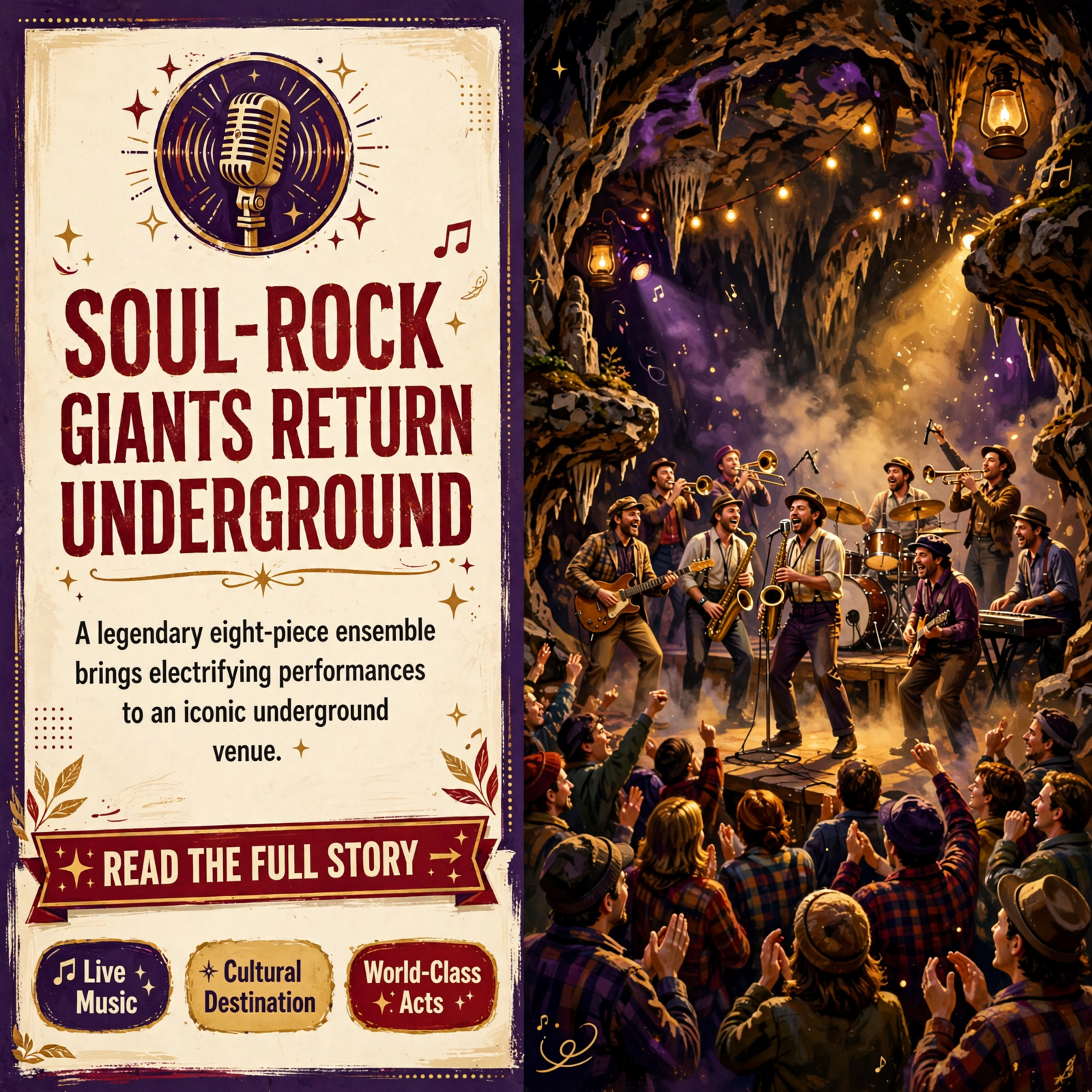 🎵 St. Paul and The Broken Bones Return to The Caverns in Grundy County ...