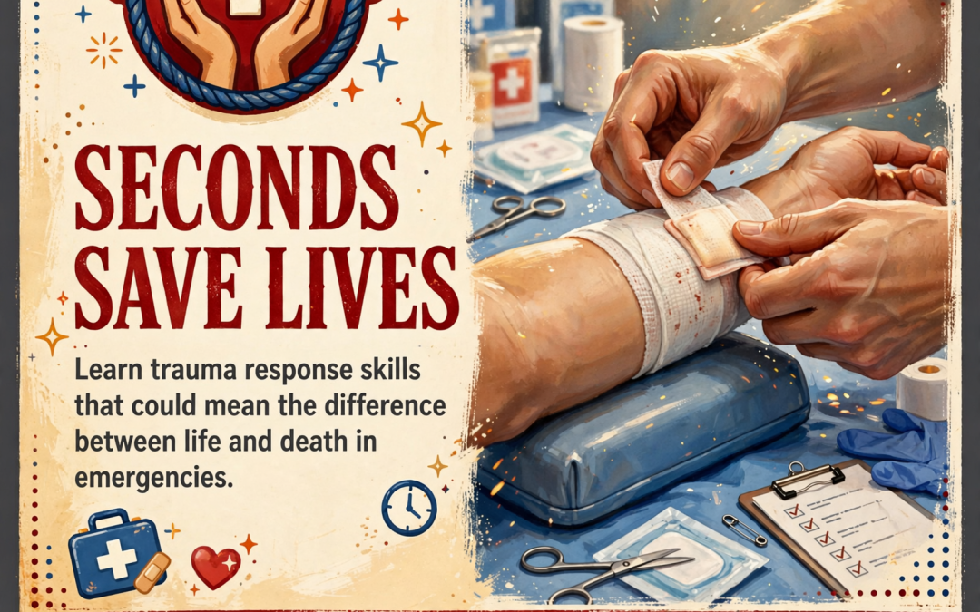 🩸 Trauma Response Course Coming to Dunlap – Learn Life-Saving Emergency Skills
