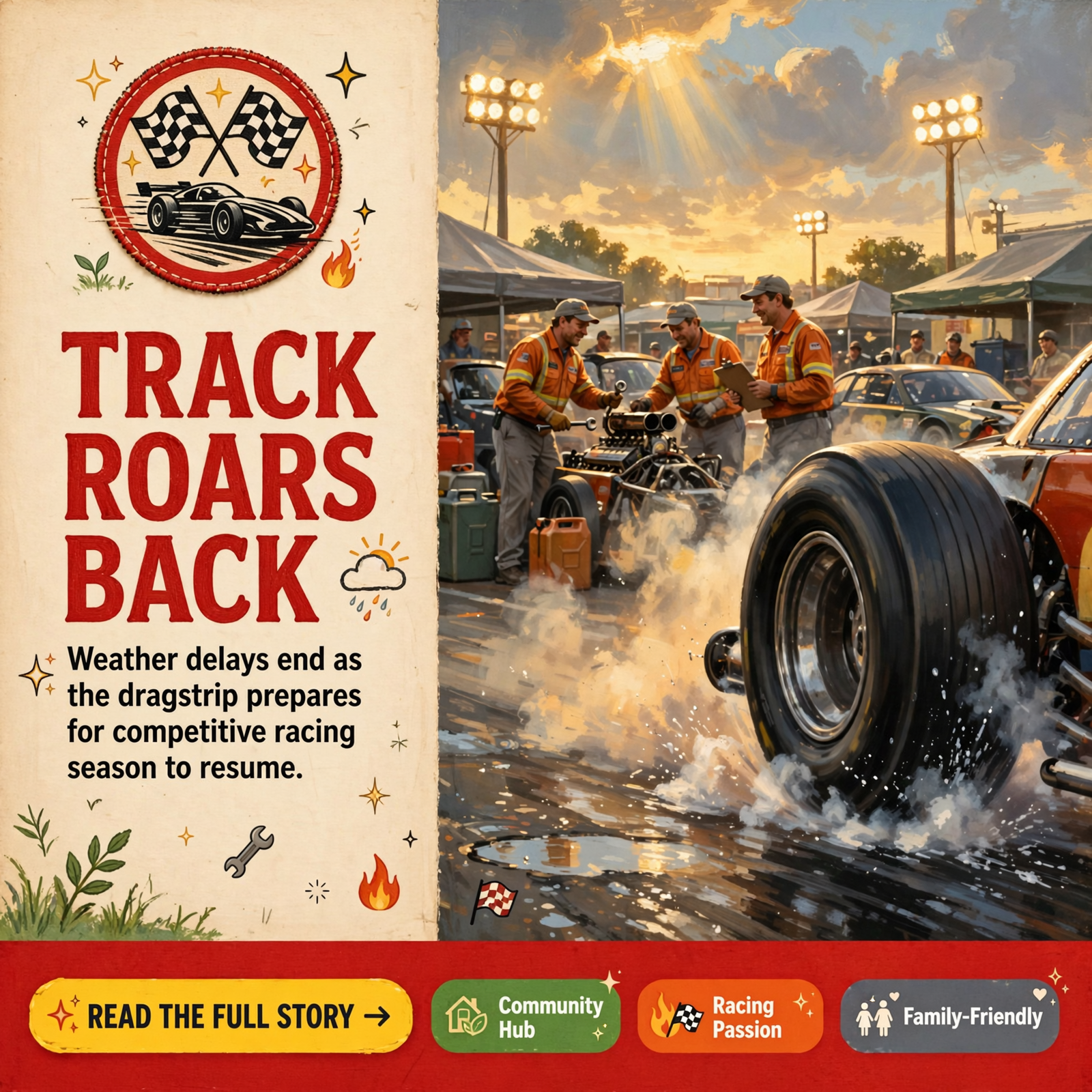 Featured image for "🏁 Brainerd Motorsports Park Ready to Return to Racing After Weather Delays"