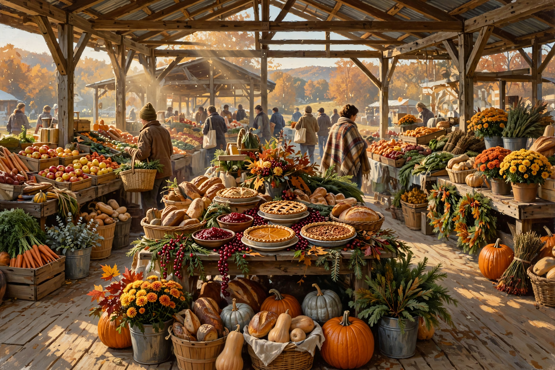 Illustration for 🥧 Stock the Thanksgiving Table at First Horizon Pavilion