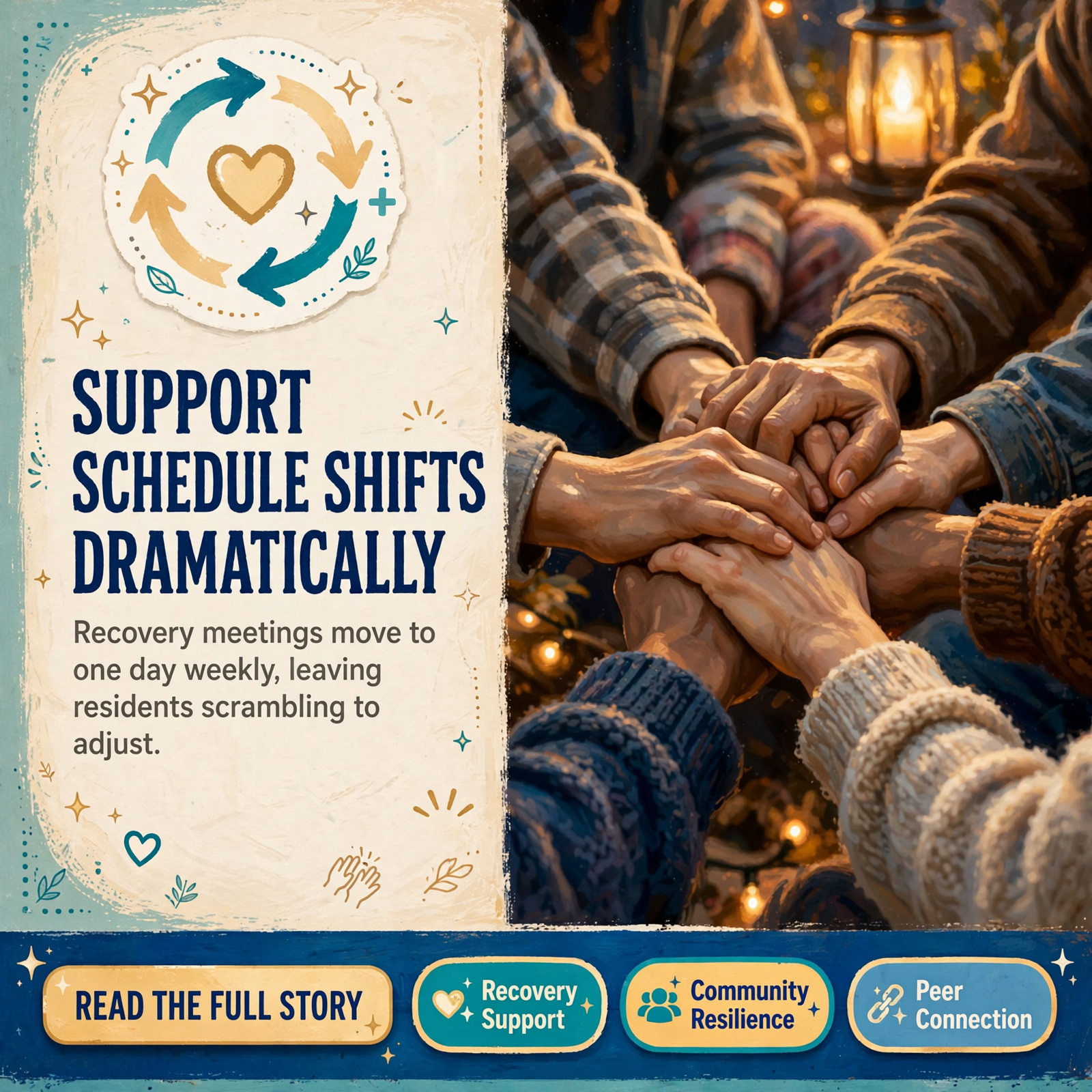 Featured image for "🔄 Narcotics Anonymous Meetings in Van Buren County Shift to Friday-Only Schedule"