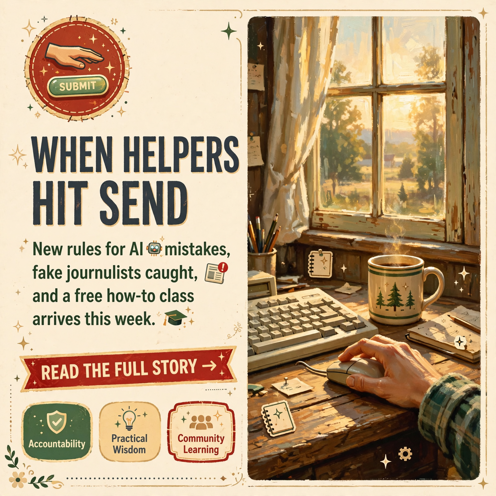 Featured image for "📨 When the Helper Hits Send: What This Week's AI News Means for the Valley"