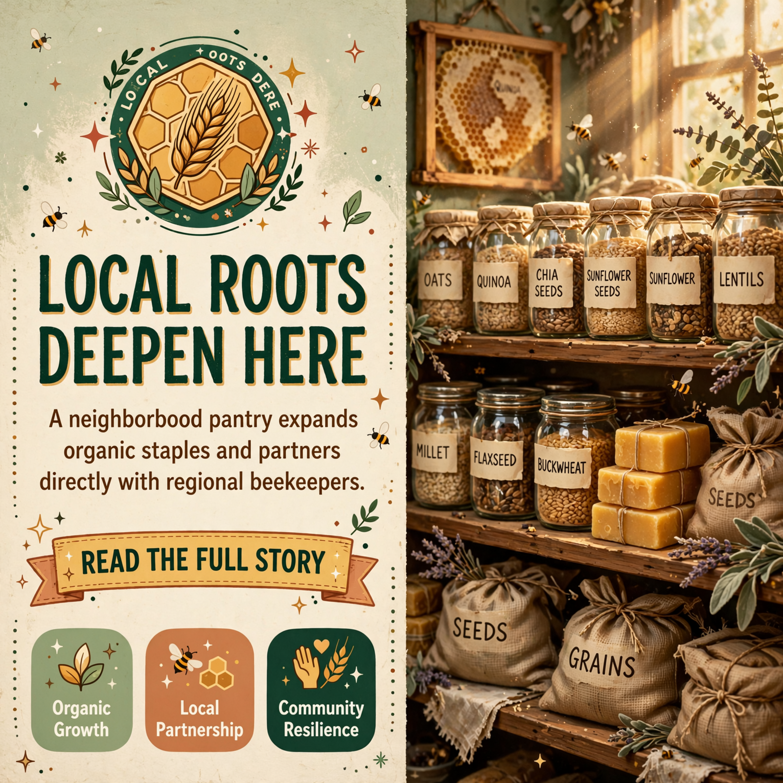 ๐พ Feral Forrest Pantry & Apothecary Expands Organic Staples and Local Beeswax Inventory โ Featured Image Featured image for "๐พ Feral Forrest Pantry & Apothecary Expands Organic Staples and Local Beeswax Inventory"
