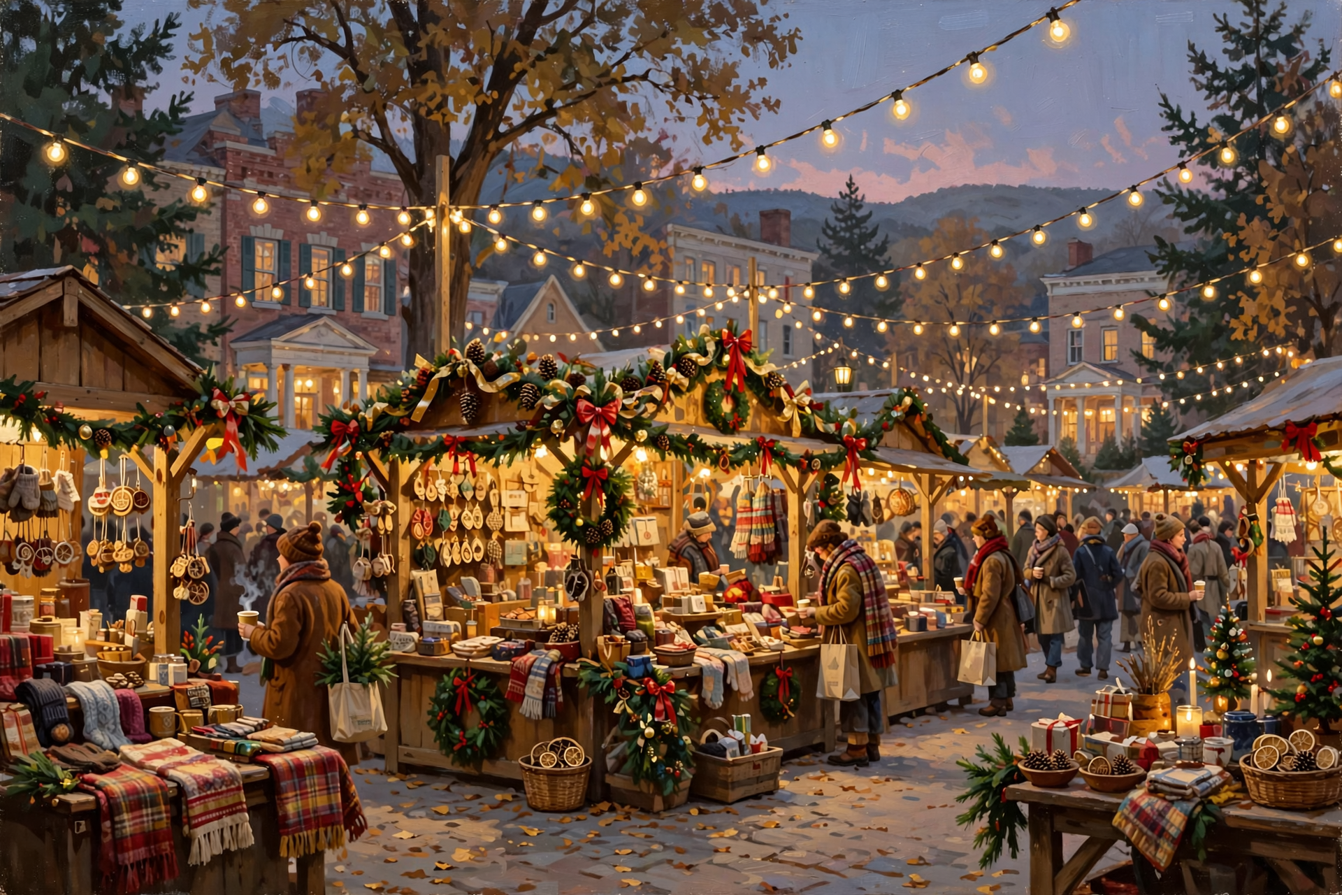 Illustration for π Christkindlmarkt Opens at Collegedale Commons