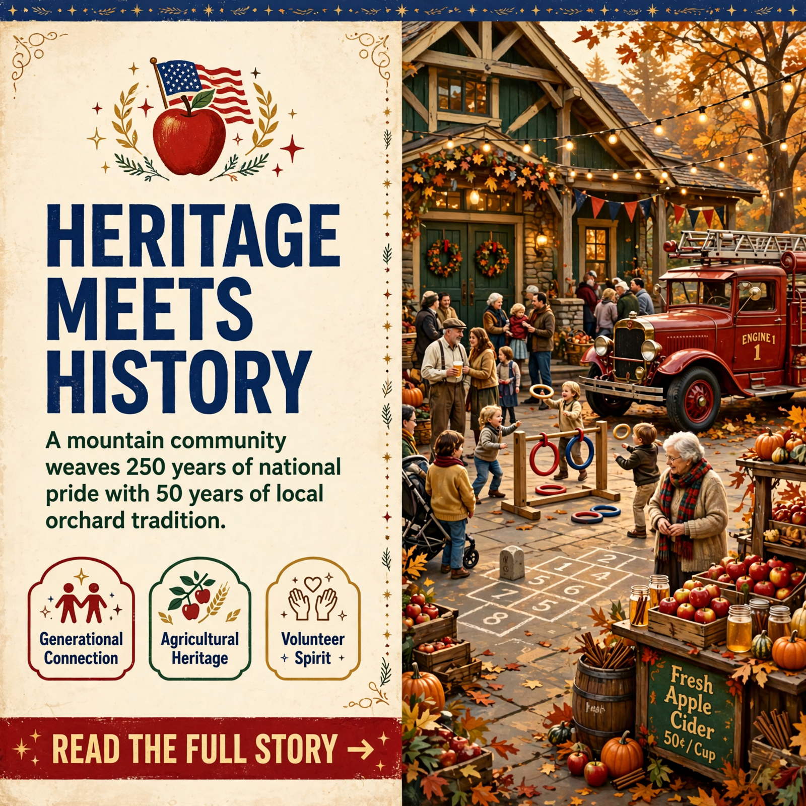 π Fredonia Mountain Community Celebrates Nation’s 250th Birthday and Local Heritage on October 17 β Featured Image Featured image for "π Fredonia Mountain Community Celebrates Nation's 250th Birthday and Local Heritage on October 17"