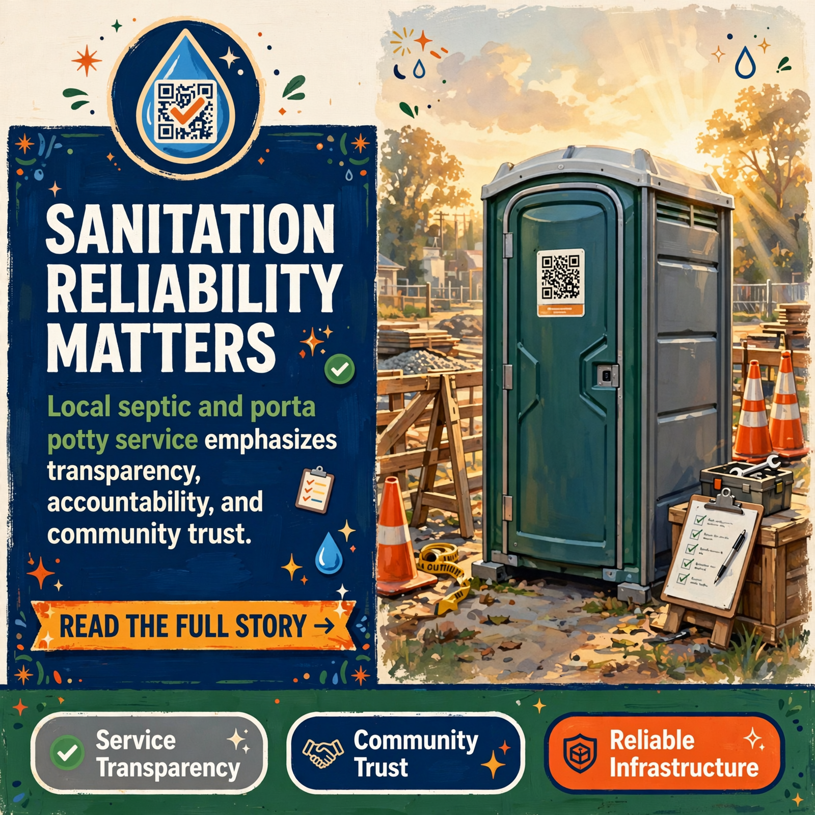 ๐ฐ Clayton’s Septic Pumping & Porta Potty Rentals Highlights Service Reliability for Valley Events and Construction โโฆ Featured image for "๐ฐ Clayton's Septic Pumping & Porta Potty Rentals Highlights Service Reliability for Valley Events and Construction"