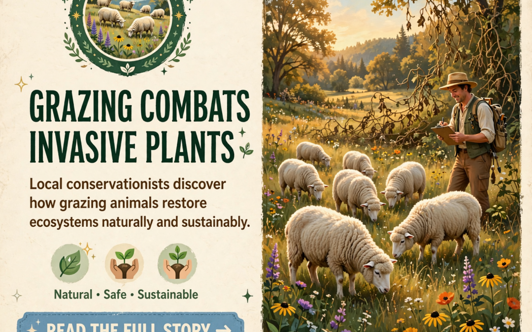 🌿 Chattanooga Audubon Society Explores Innovative Grazing to Combat Invasive Plants