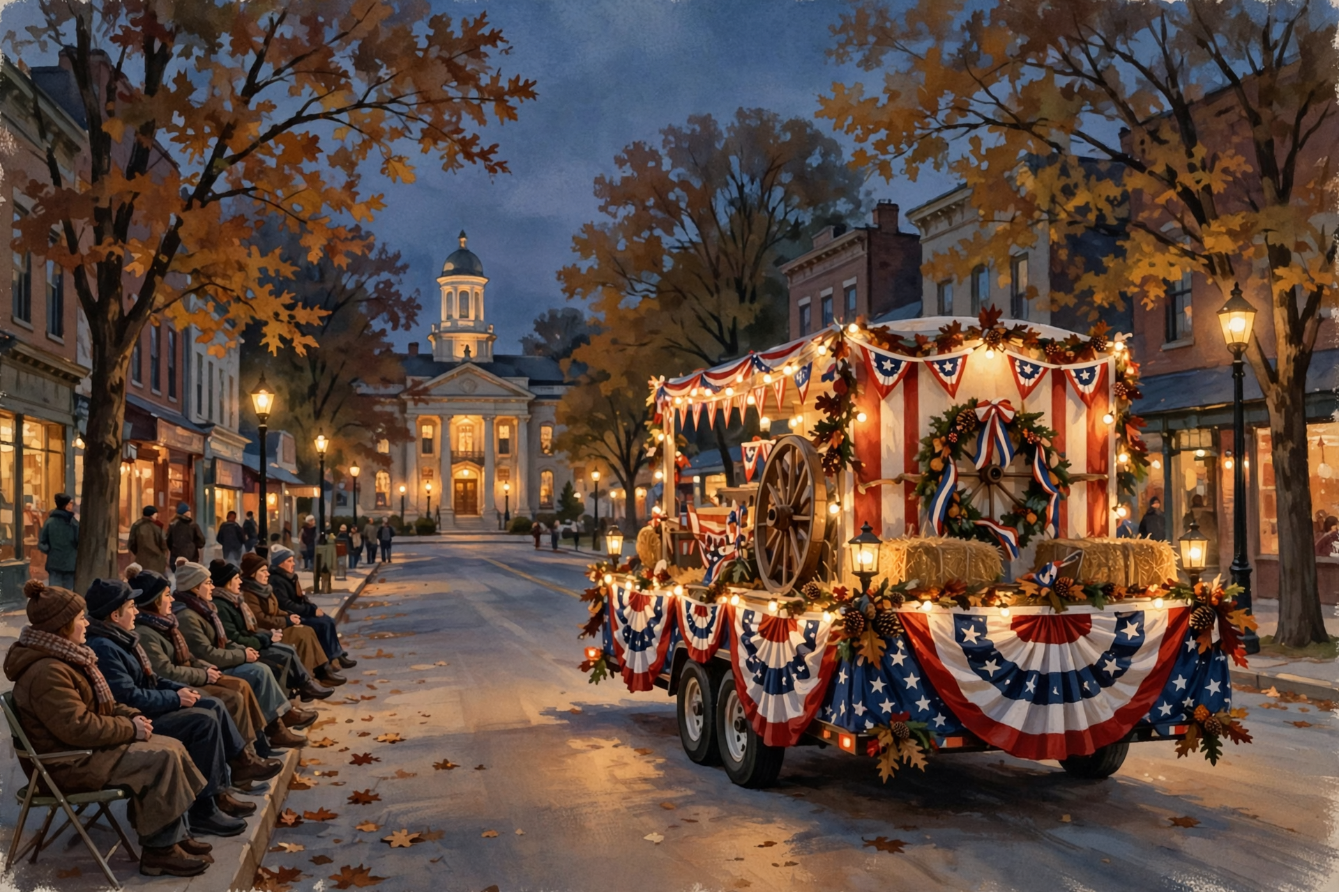 Illustration for πΊπΈ Pikeville's 30th Parade Goes Colonial
