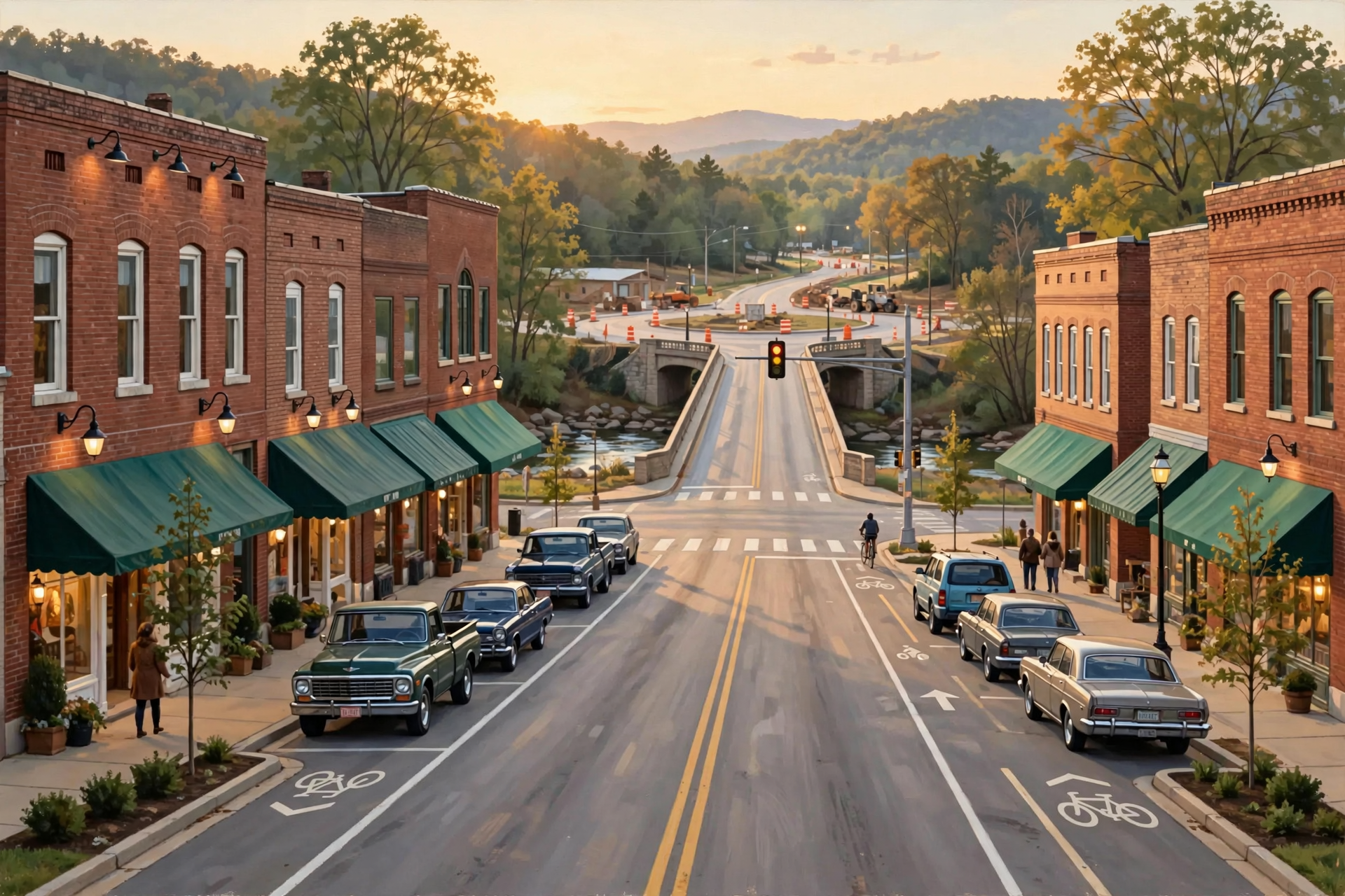 Illustration for 🏗️ Looking Down the Road: The Plan for U.S. 127 Through Downtown Dunlap