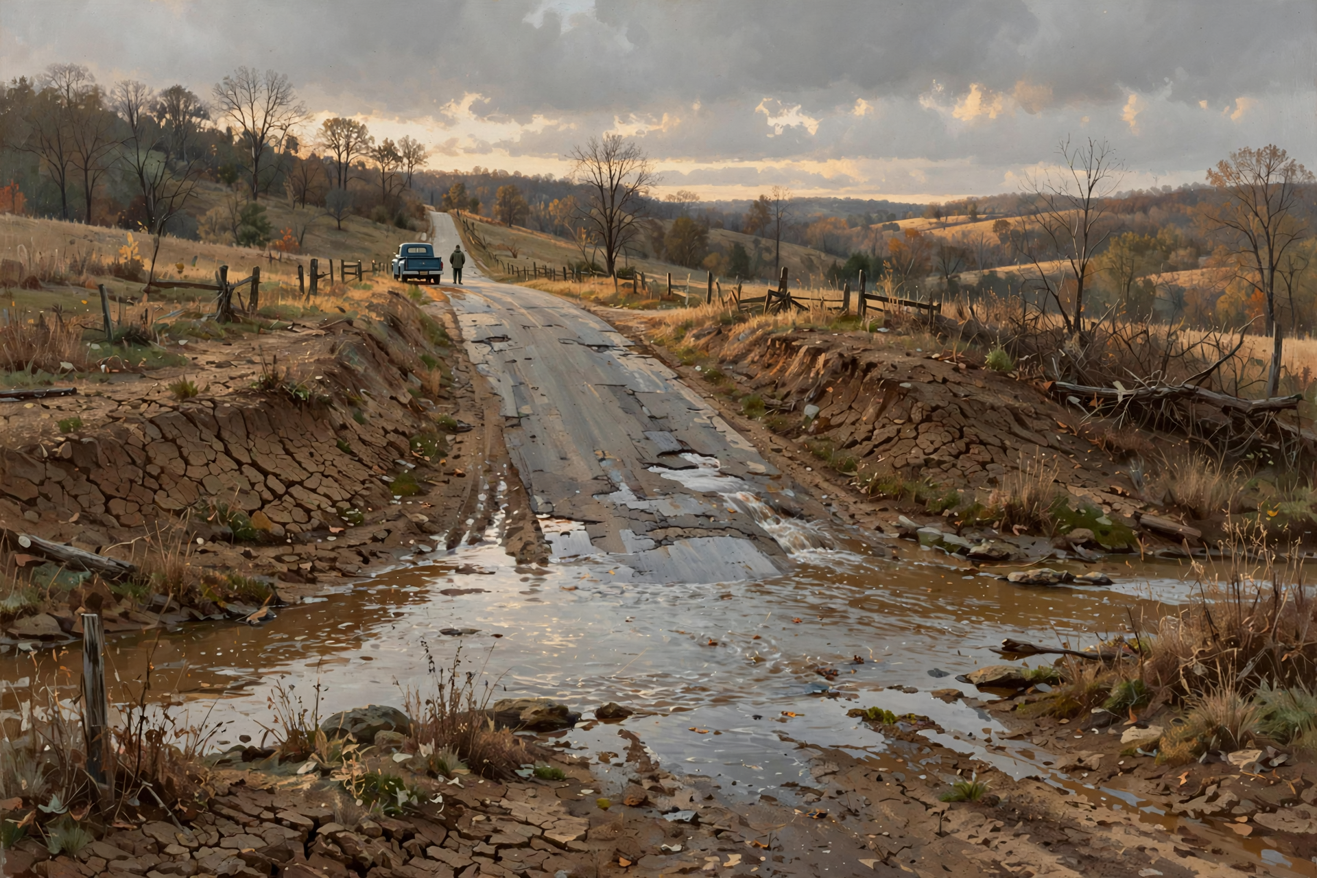 Illustration for 🚧 Creeks, Ditches and the One Driving Rule That Matters