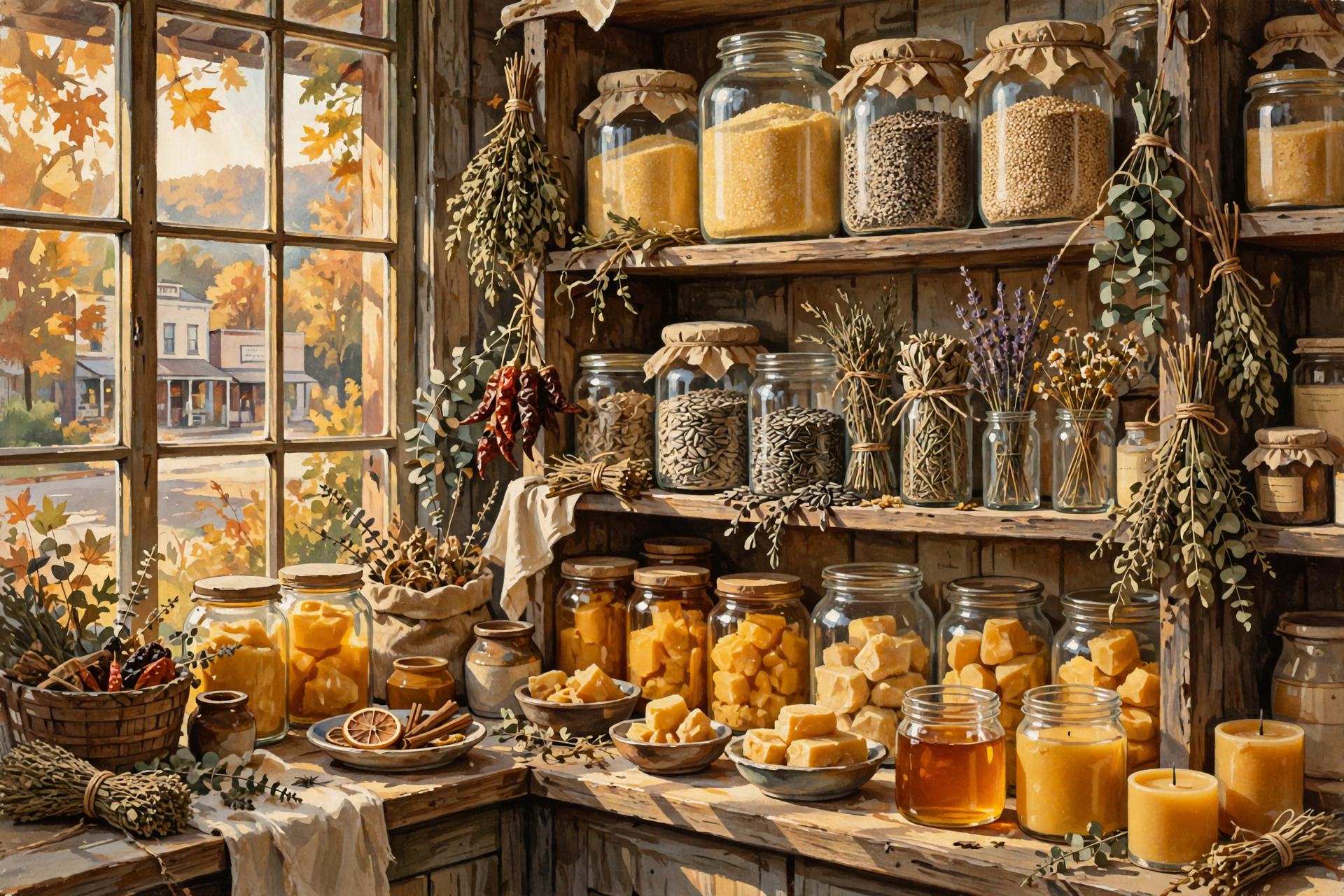 Illustration for 🌿 New on the Shelves: Organic Staples and Local Beeswax at Feral Forrest