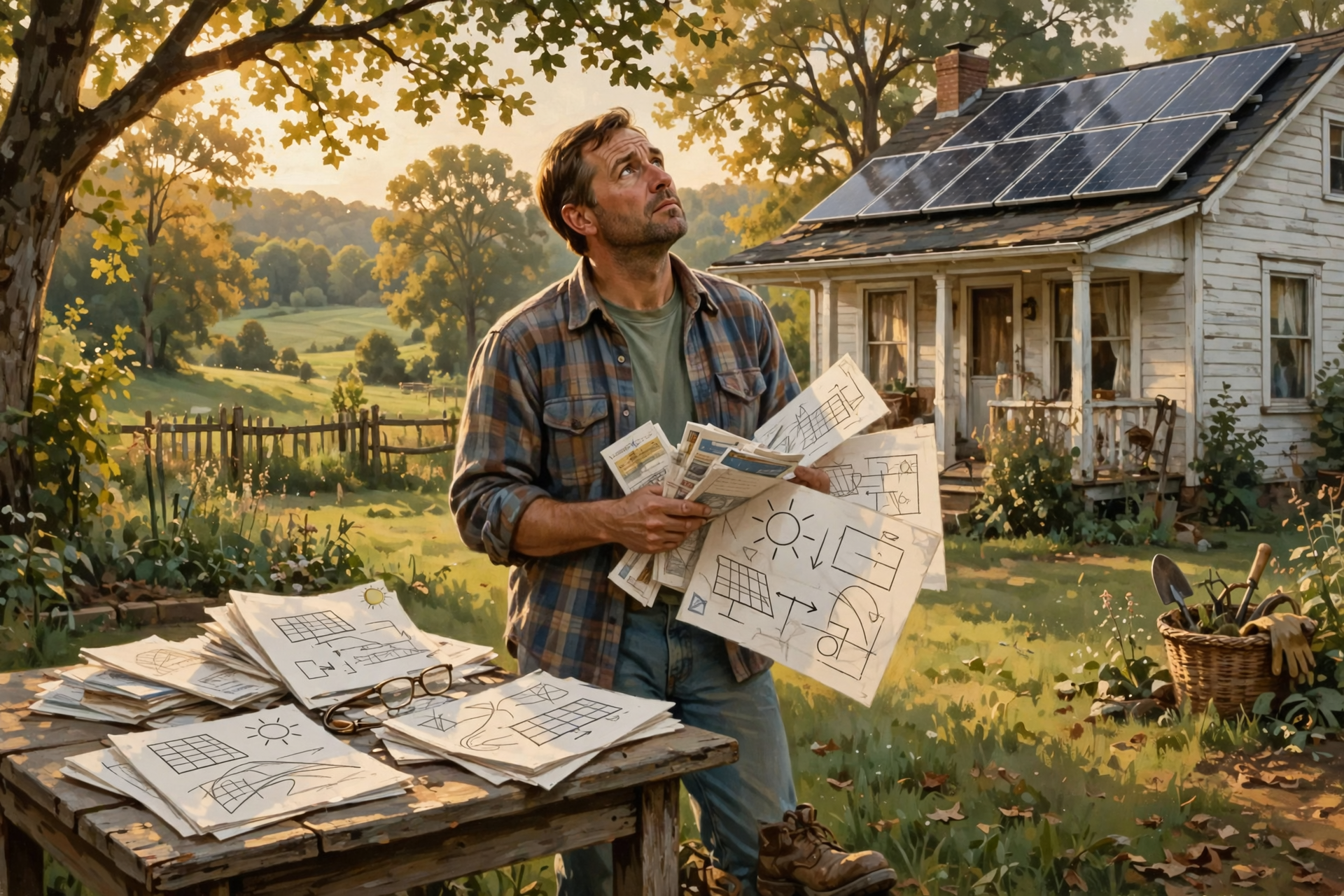 Illustration for The Solar Panels Needed Education Before They Needed Selling