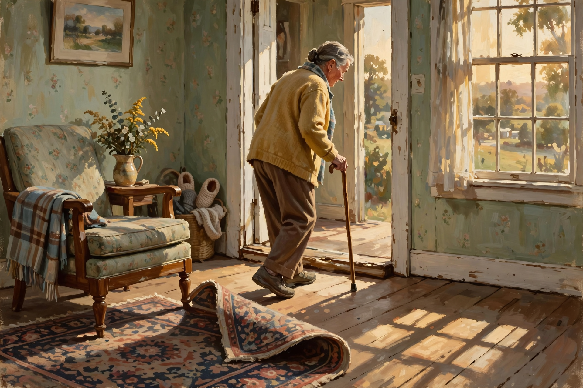 Illustration for Falls Are Common Enough That This Isn't a Far-Fetched Exercise