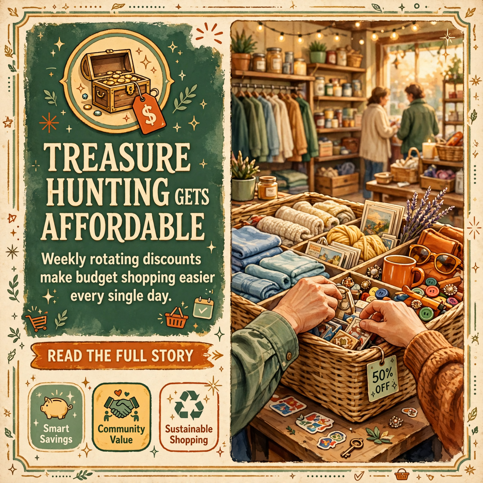 Featured image for "🛍️ Prime Treasures Announces Weekly Discount Schedule and Saturday Sale in Dayton"
