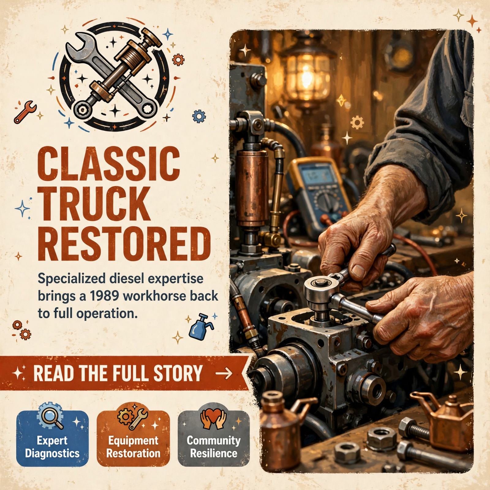 🔧 Diesel Repair Shop Restores 1989 F-Super Duty to Working Order in Dunlap — Featured Image Featured image for "🔧 Diesel Repair Shop Restores 1989 F-Super Duty to Working Order in Dunlap"