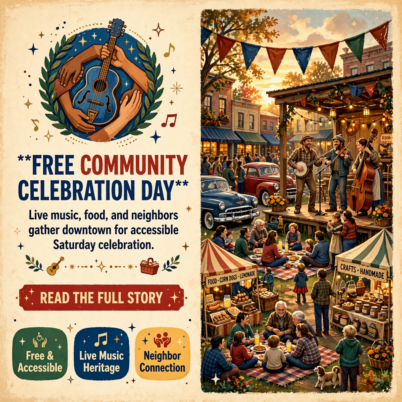 Featured image for "🎉 Celebration Week Brings Free Food, Music & Community to Liberty Square in Sparta This Saturday"