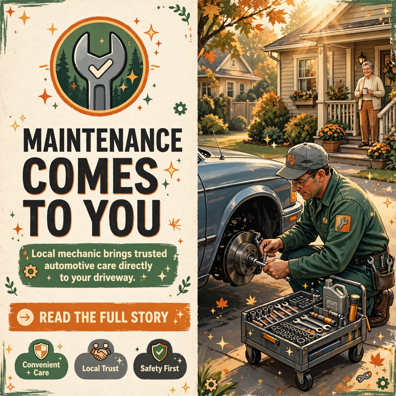🔧 Local Mechanic Offers Mobile Automotive Services – Oil Changes, Brake Work, and More — Featured Image Featured image for "🔧 Local Mechanic Offers Mobile Automotive Services - Oil Changes, Brake Work, and More"