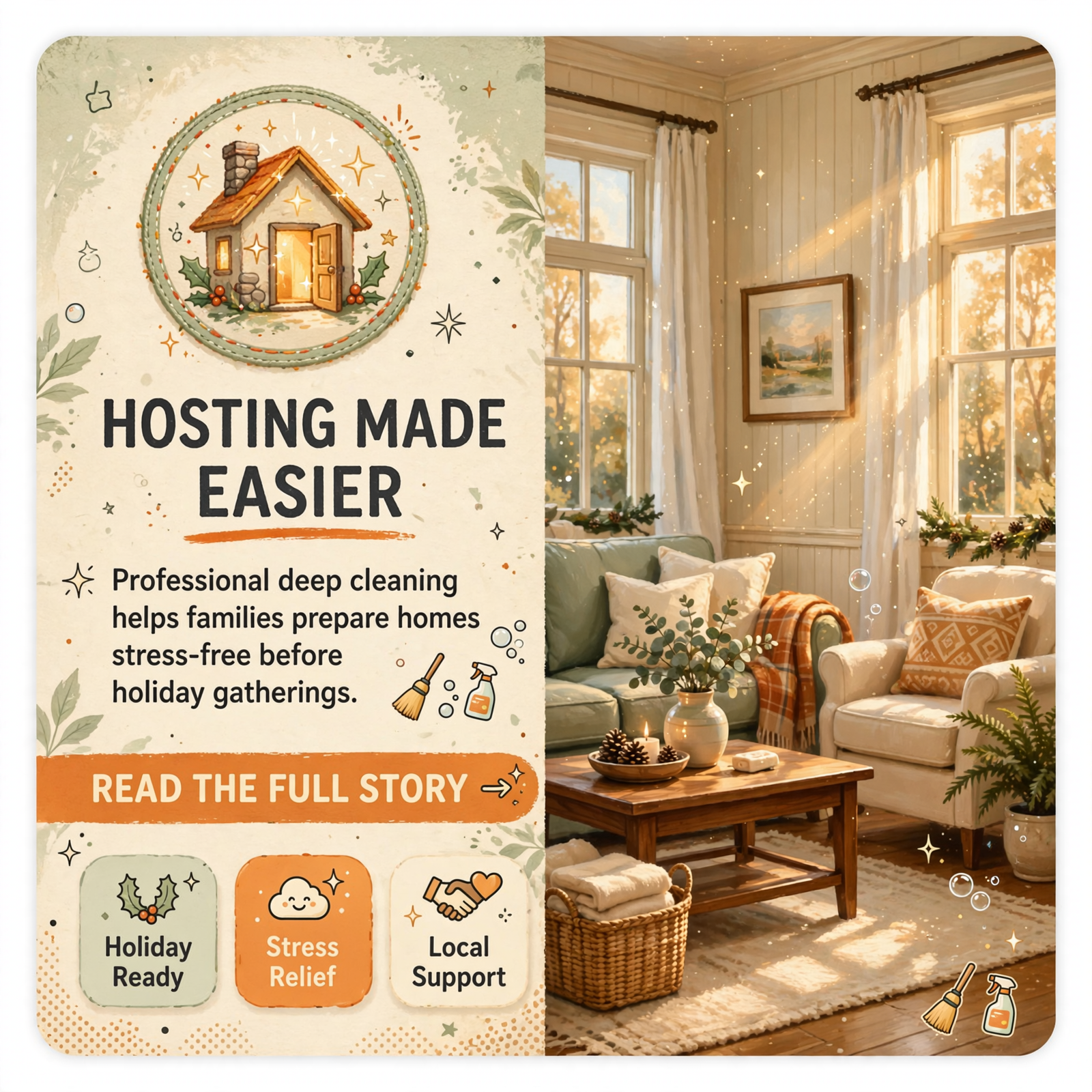 Featured image for "🧡 Thanksgiving Deep Clean Special in Dunlap - Limited Spots Available Through October 23rd"