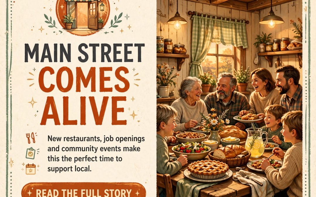 🏪 A New Farmhouse Kitchen, Fresh Job Openings and a Book Sale Worth Circling: Your Main Street Roundup