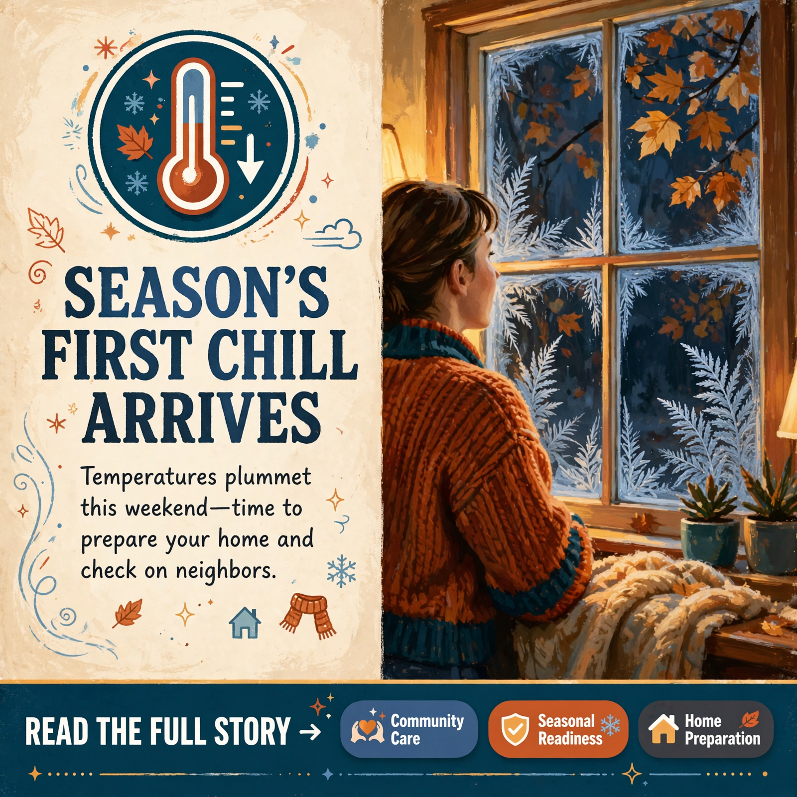 ❄️ First Big Cold Front Coming Next Weekend – Time to Dust Off the Jackets — Featured Image Featured image for "❄️ First Big Cold Front Coming Next Weekend - Time to Dust Off the Jackets"