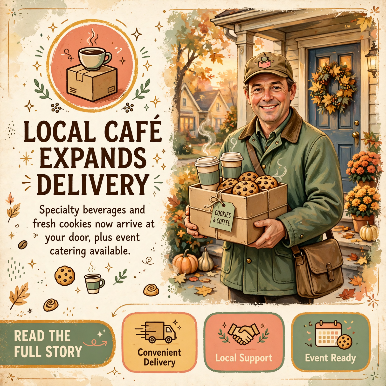 ☕ The Last Straw Launches Delivery Service and Event Booking in Spencer — Featured Image Featured image for "☕ The Last Straw Launches Delivery Service and Event Booking in Spencer"