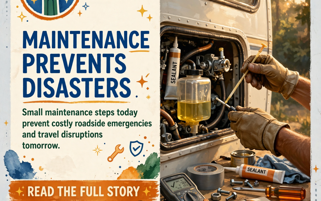 🚐 Why RV Maintenance Matters More Than You Think