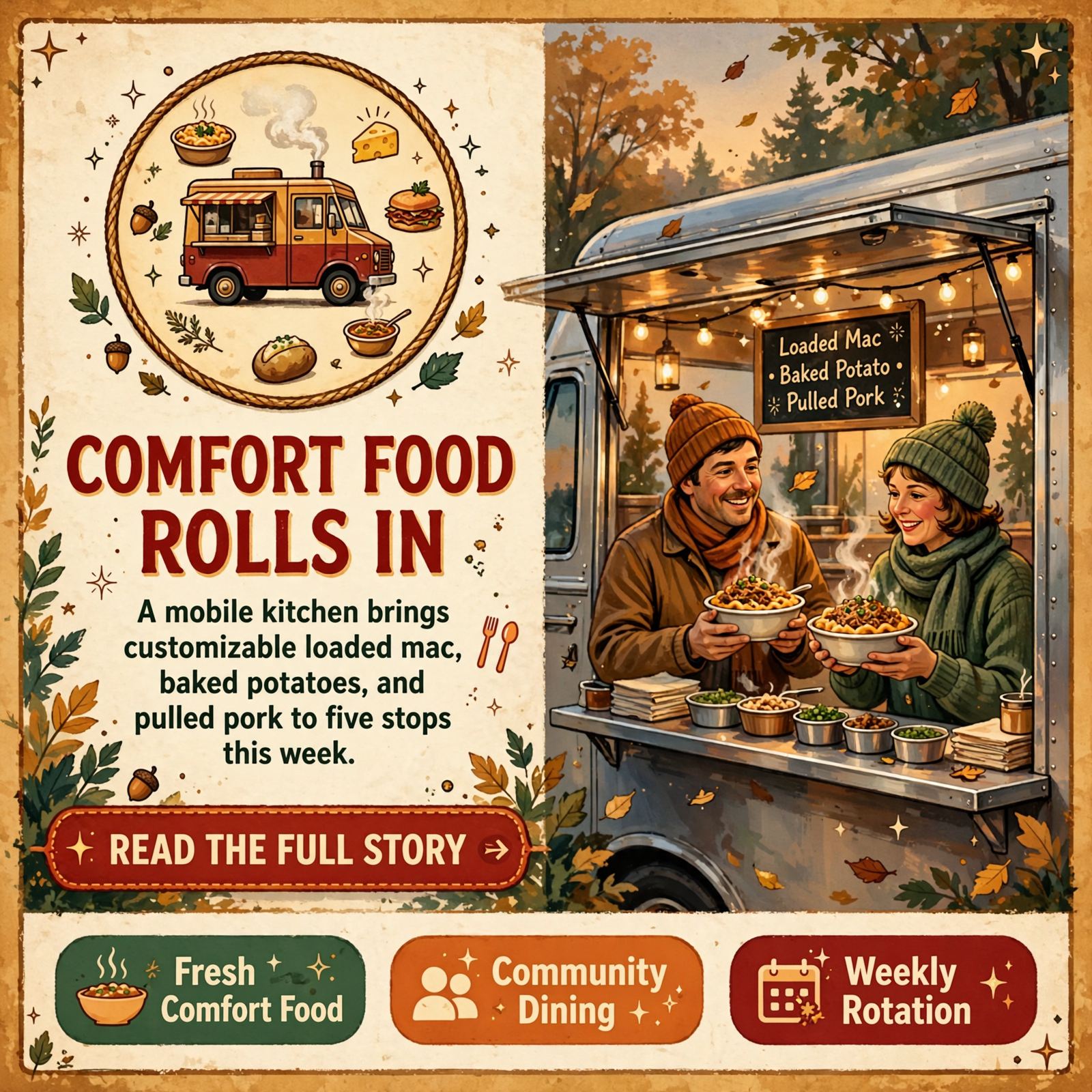 Featured image for "🚚 It's Loaded Food Truck Brings Loaded Mac, Baked Potatoes & Pulled Pork to Five Towns This Week"