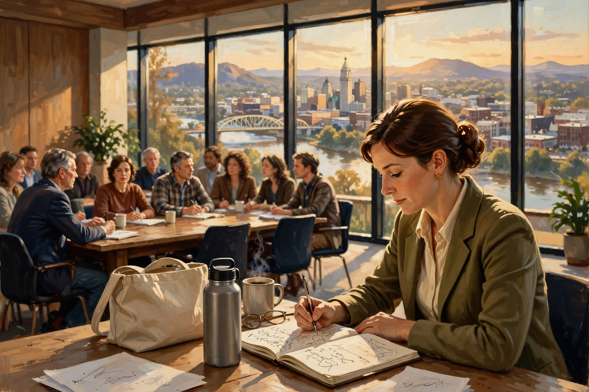 Illustration for 🤝 Big Ideas Come Home: Chamber Director Represents Sequatchie County at Governor's Conference