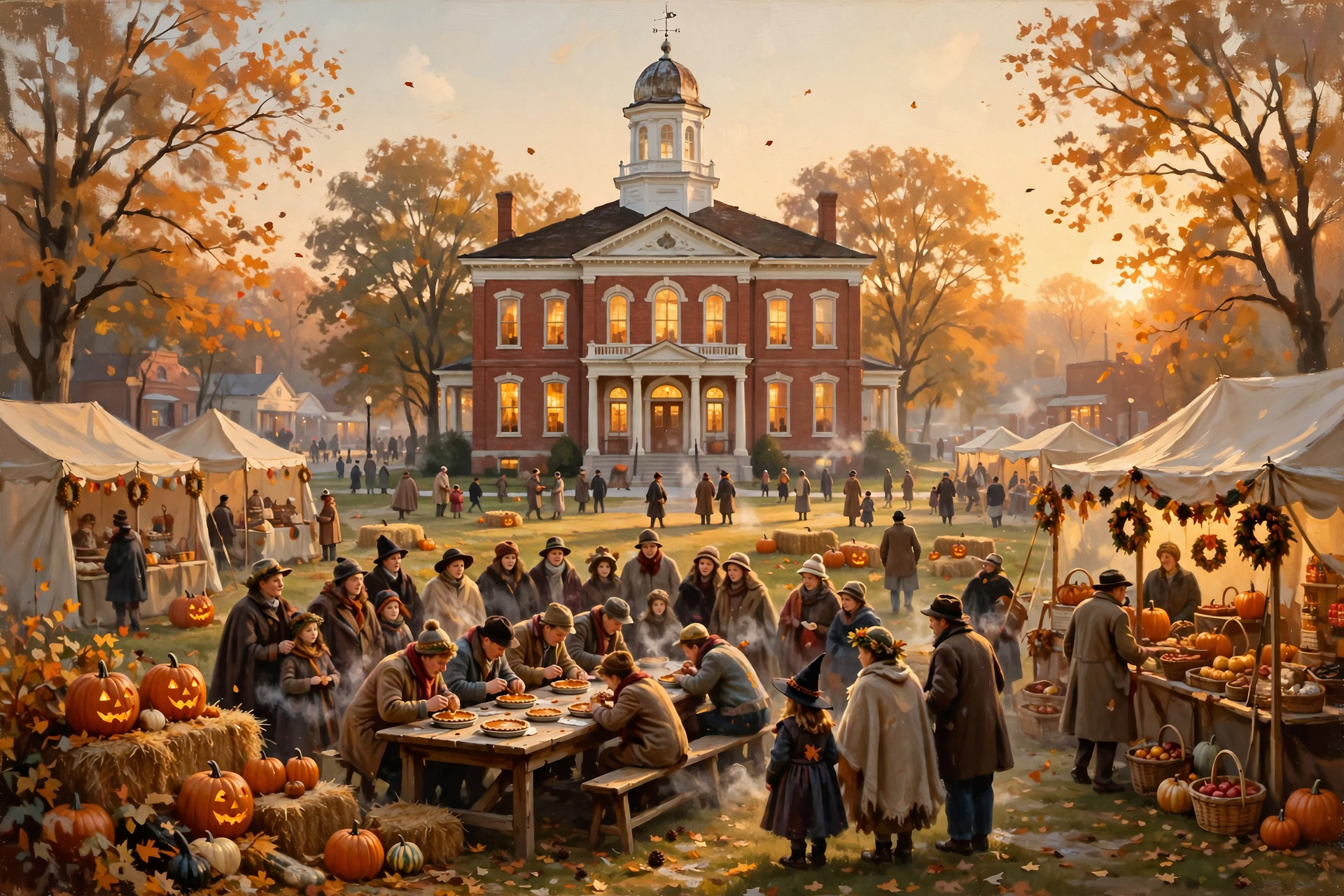 Illustration for 🎃 Pumpkin Pie Contests and Radio Theater at Dayton's 20th PumpkinFest