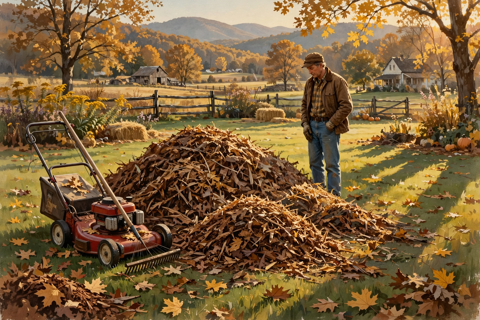 Illustration for 🔥 Brush Pile Season Starts Oct. 15: Get the Free Permit, or Let Your Leaves Feed the Garden
