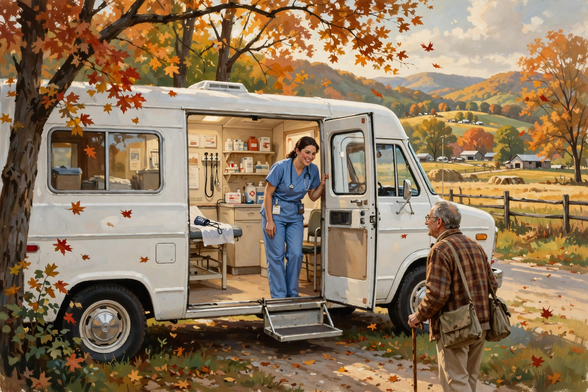 Illustration for 🚐 A Free Doctor Visit Rolls Into Dunlap Tomorrow: UTC's MobileMOC Clinic