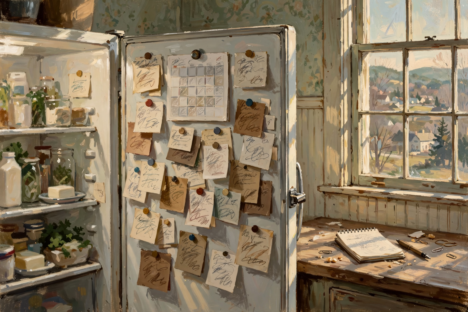 Illustration for 🏡 Fridge First, Then Make One Call