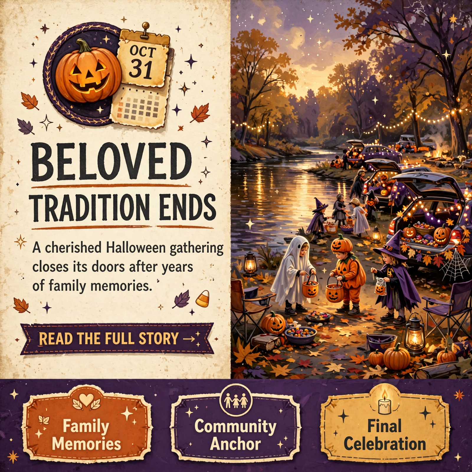 Featured image for "🎃 Shellmound Campground Hosts Final Trunk-or-Treating Event This October"